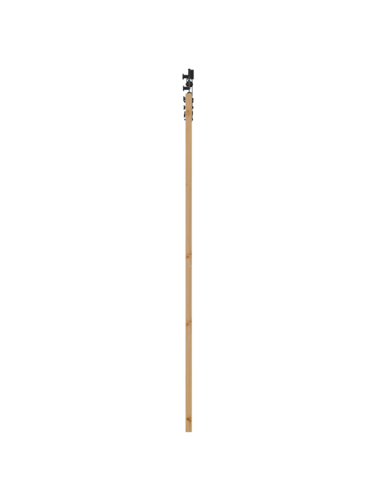 Posuvné dveře s hardwarem 86x198.5 cm masivní borové dřevo