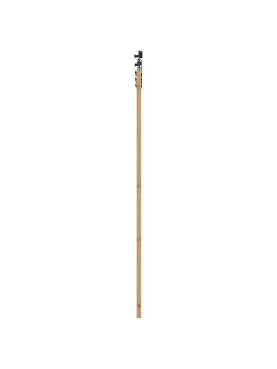 Posuvné dveře s hardwarem 86x211 cm z masivního borového dřeva, interiérové dveře 'orkdal'86x211x4 cm z borového dřeva