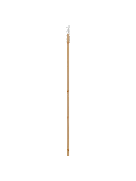 Posuvné dveře s hardwarem 73,5x211 cm z masivního borovicového dřeva, interiérové dveře 'orkdal'73,5x211x4 cm z masivního borovicového dřeva