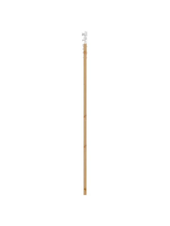 Skládací dveře s hardwarem 61x198,5 cm z masivního borového dřeva , interiérové dveře 'orkdal'61x198,5 cm z masivního borového dřeva