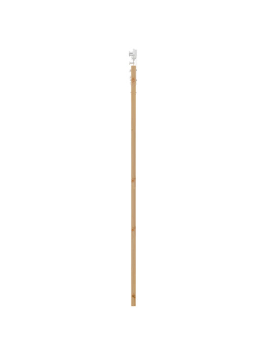Posuvné dveře s kovaním 93x202 cm, masivní borové dřevo, interiérové dveře