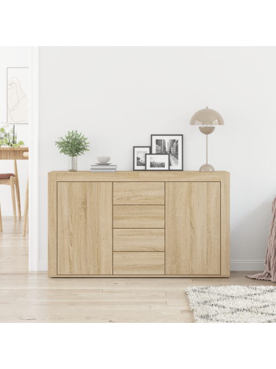 Servírovací skříň sonoma oak inženýrské dřevo 120 x 36 x 69 cm