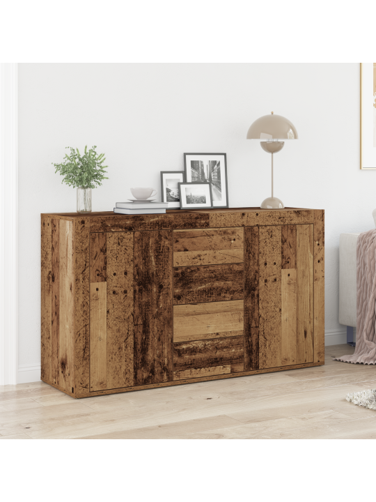 Skříň staré dřevo masivní recyklované dřevo 120 x 36 x 69 cm