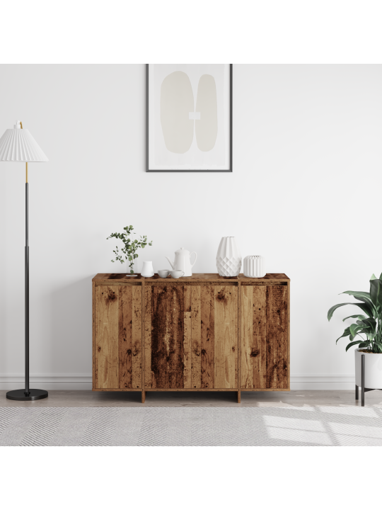 Hnědá pohovka staré dřevo dřevo 120 x 41 x 75 cm pohovka