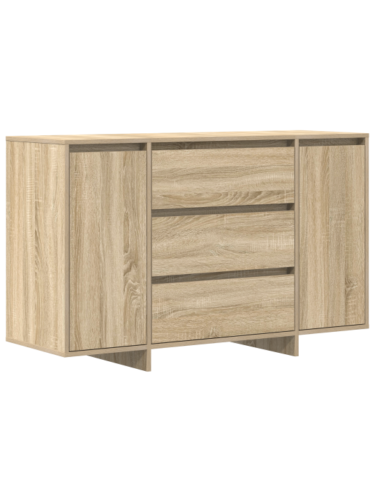 Komoda sonoma dub 120x41x75 cm zpracované dřevo