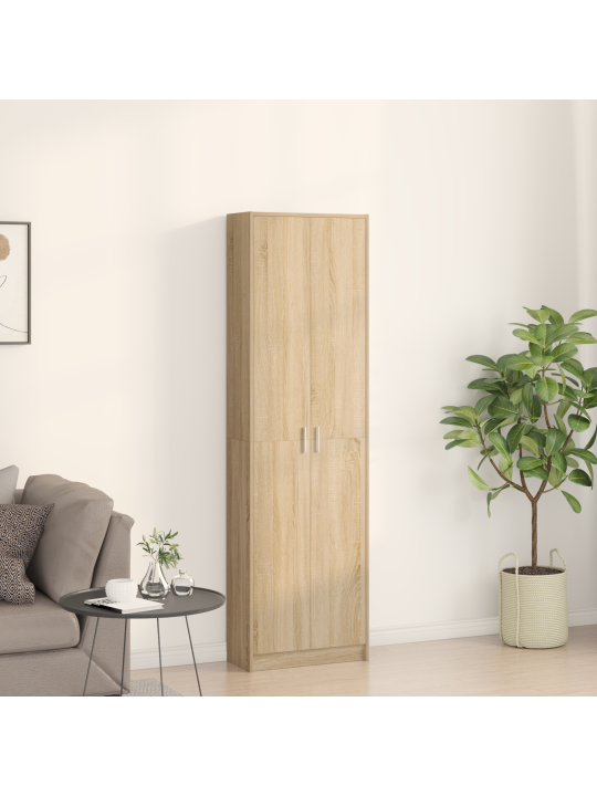 Skříň sonoma oak 55x25x189 cm kompozitní dřevo