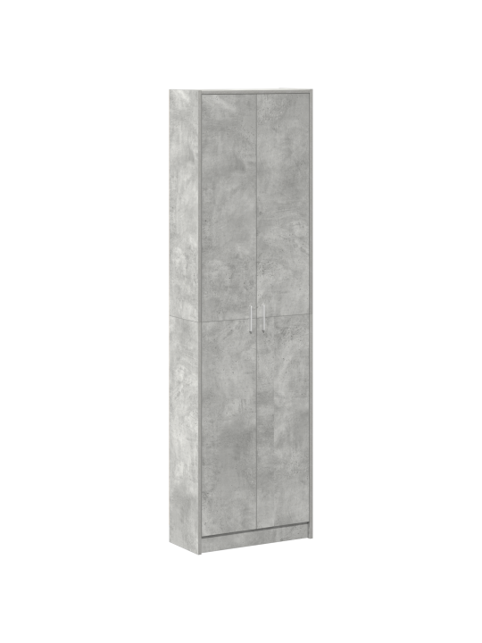 Šatní skříň betonově šedá 55x25x189 cm dřevotřísková deska