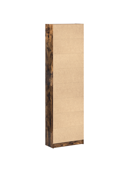 Šatník kouřový dub 55x25x189 cm dřevotříska
