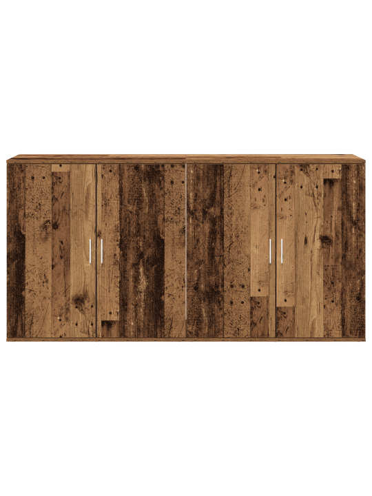 Skříně 2 ks staré dřevo 79x38x80 cm kompozitní dřevo