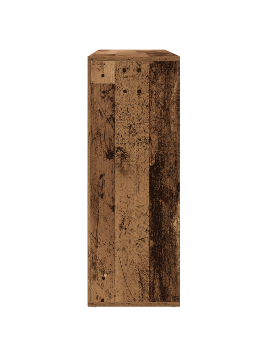 Boční skříňky 2 ks staré dřevo 60x31x84 cm kompozitní dřevo
