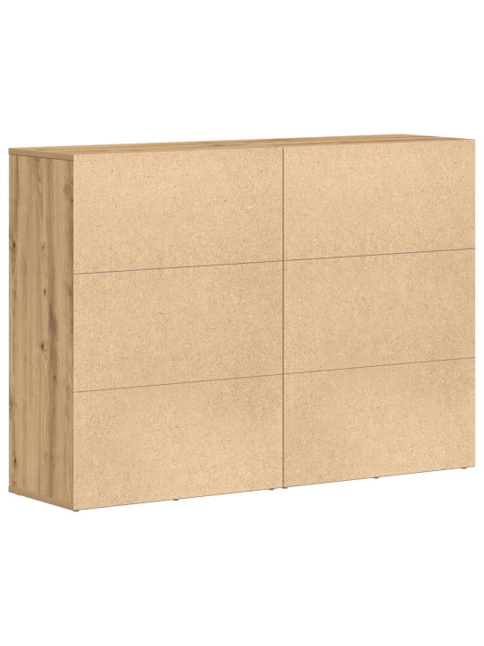 Boční skříňky 2 ks artisan dub 60x31x84 cm kompozitní dřevo