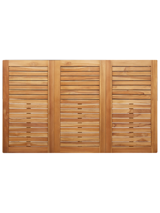 7-dílný zahradní jídelní set solid wood teak