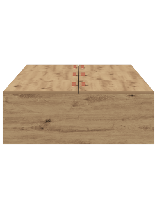 Rám postele s úložným prostorem artisan oak 80x200 cm