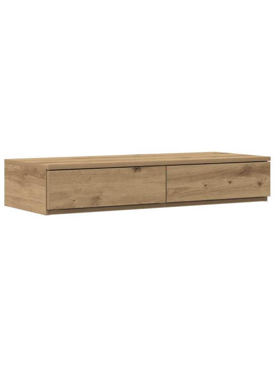 Rám postele s úložným prostorem artisan oak 100x200 cm