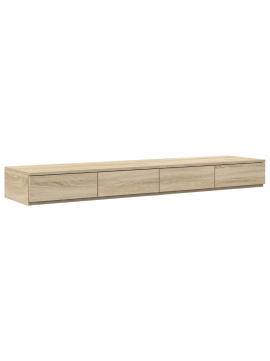 Rám postele s úložným prostorem sonoma oak 150x200 cm