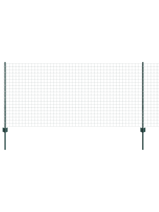 Euro plot s 5 u sloupky zelený 1x10 m ocel