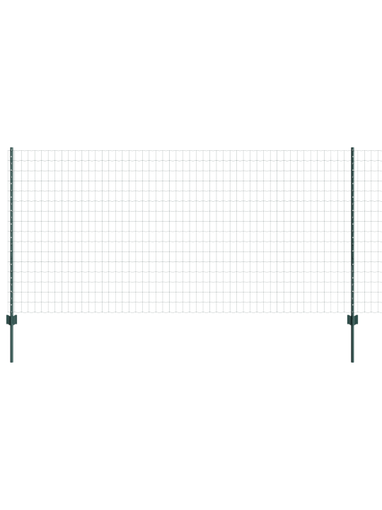 Euro plot se 11 sloupky zelená 1,2x25 m ocel
