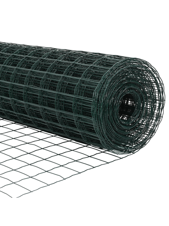 Euro plot s 11 u sloupky zelená 0,8x25 m ocel