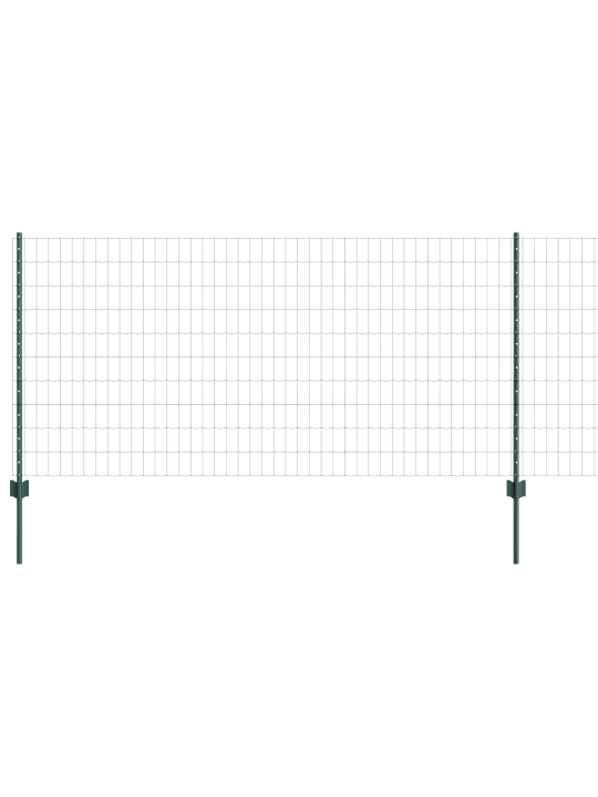 Euro plot s 11 u sloupky zelený 1x25 m ocel