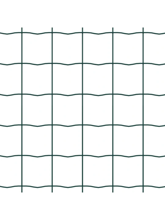 Euro plot s 11 u sloupky zelená 0,4x25 m ocel