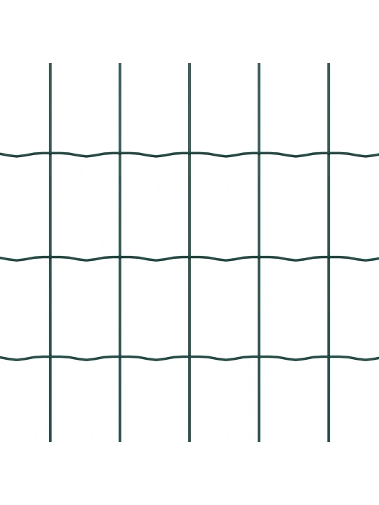 Euro plot s 5 u sloupky zelená 1,4x10 m ocel