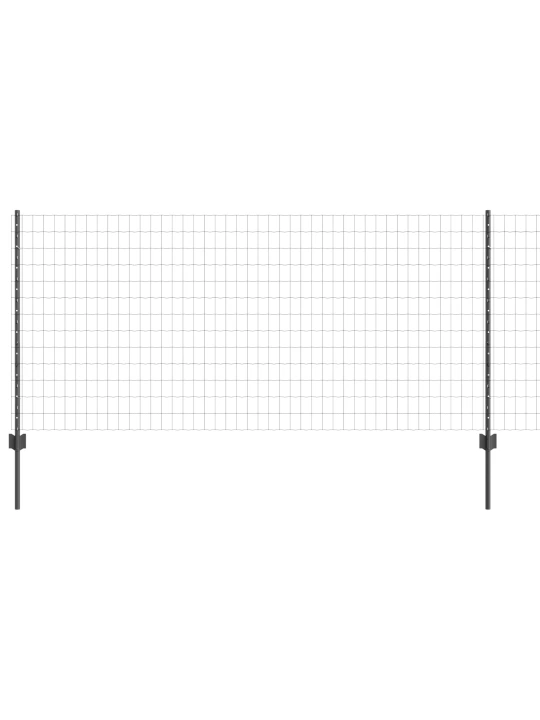 Euro plot s 10 u sloupky šedý 1x10 m ocel