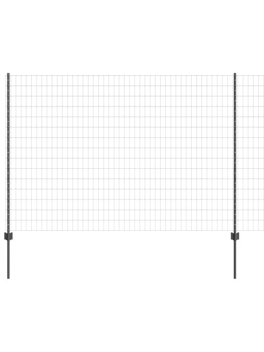 Euro plot s 10 u sloupky šedá 1,5x10 m ocel