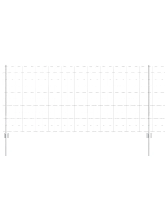 Euro plot s 10 u sloupky stříbrná 1x10 m ocel