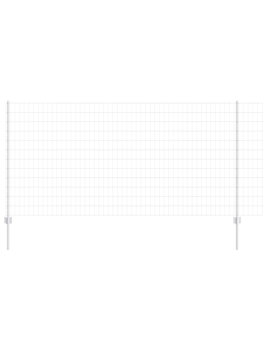Euro plot s 22 u sloupky stříbrná 1,2x25 m ocel