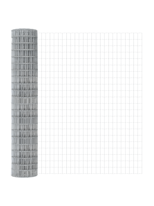 Euro plot s 10 u sloupky stříbrná 1,5x10 m ocel