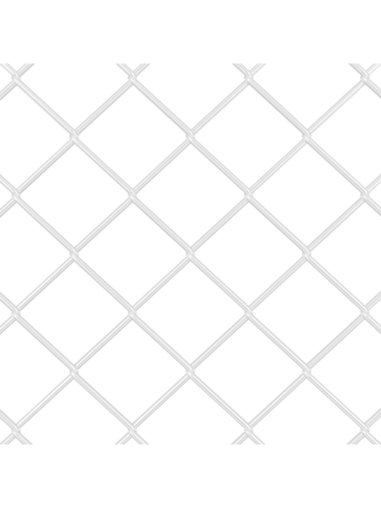 Plot s řetězovým spojením se 20 u sloupky stříbrný 1x10 m ocel