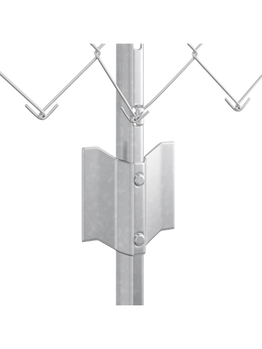 Ret соки к fence s 22 u sloupky stříbrná 0.6x25 m ocel