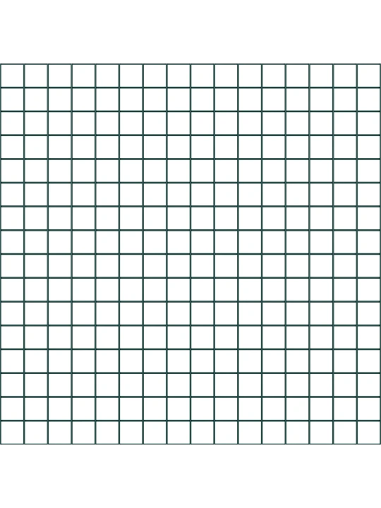 Svařované drátěné oplocení s 11 u sloupky zelené 0.4x25 m ocel