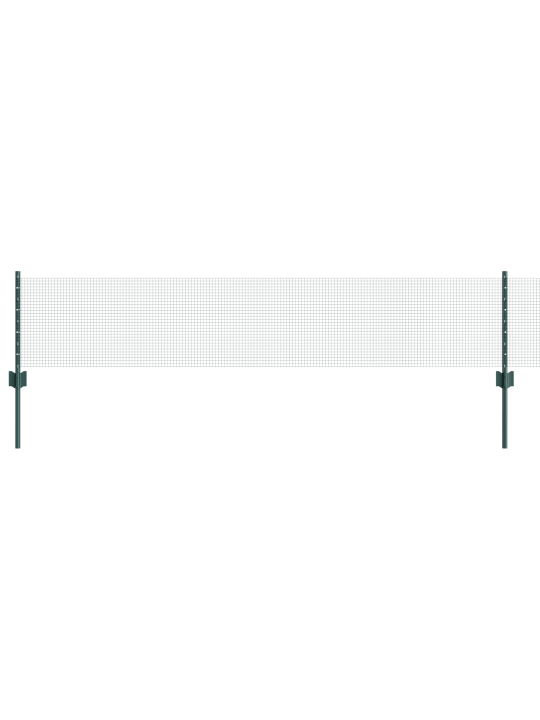 Svařované drátěné oplocení se 22 u sloupky zelené 0.4x50 m ocel