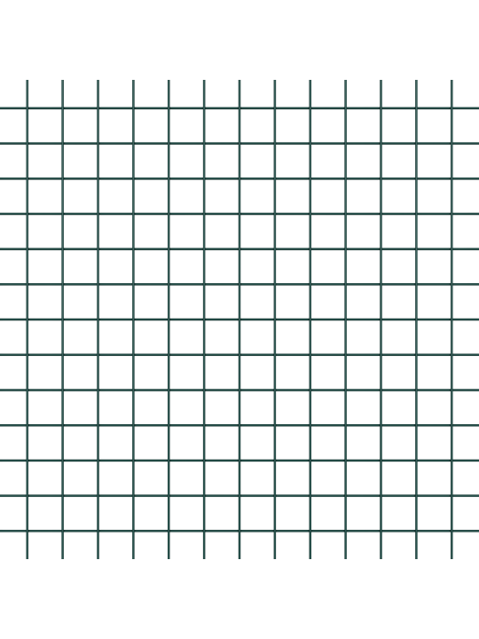 Svařovaný drátový plot s 44 u sloupky zelený 0.8x100 m ocel