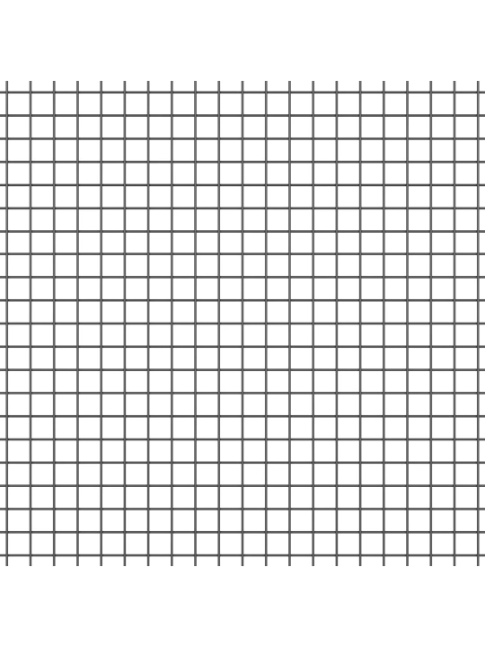Svářený drátěný plot s 10 u sloupky šedý 1.6x10 m ocelový