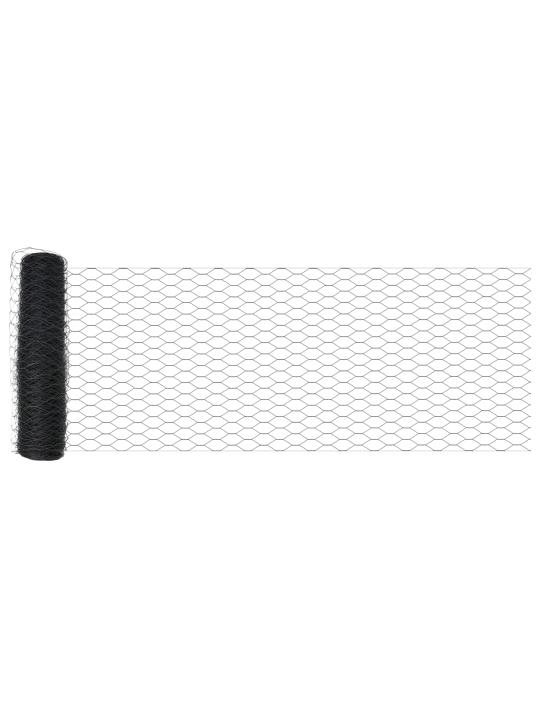 Sloupky plotu 11 ks u-channel šedé 80 cm ocel
