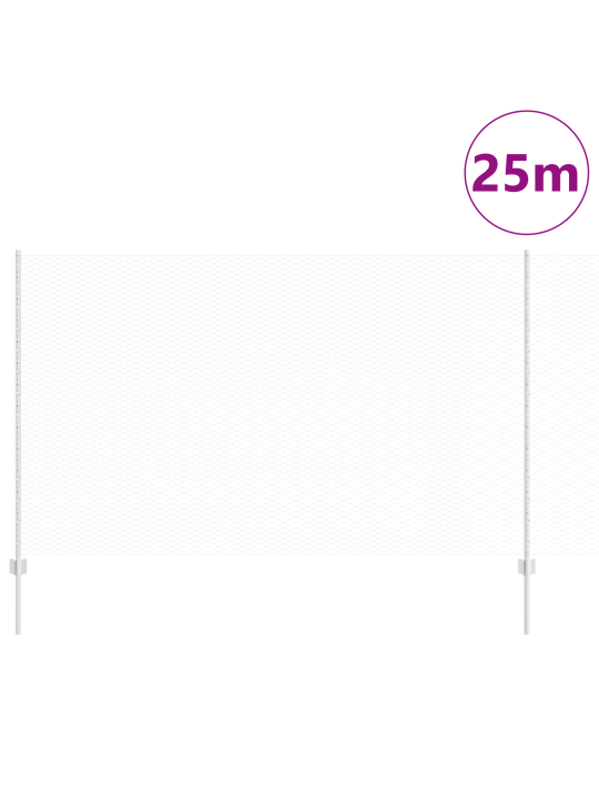 Plotové sloupky 22 ks u-channel 140 cm pozinkovaná ocel