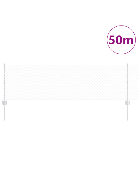 Plotové sloupky 11 ks u-channel 60 cm z pozinkované oceli