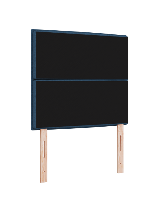 Čelo postele linna design modré 80 cm tkanina