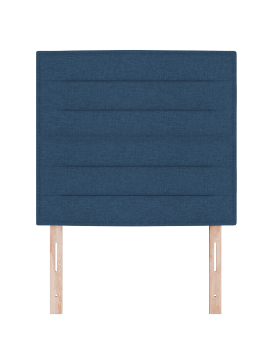 Čelo postele linna design modré 80 cm tkanina
