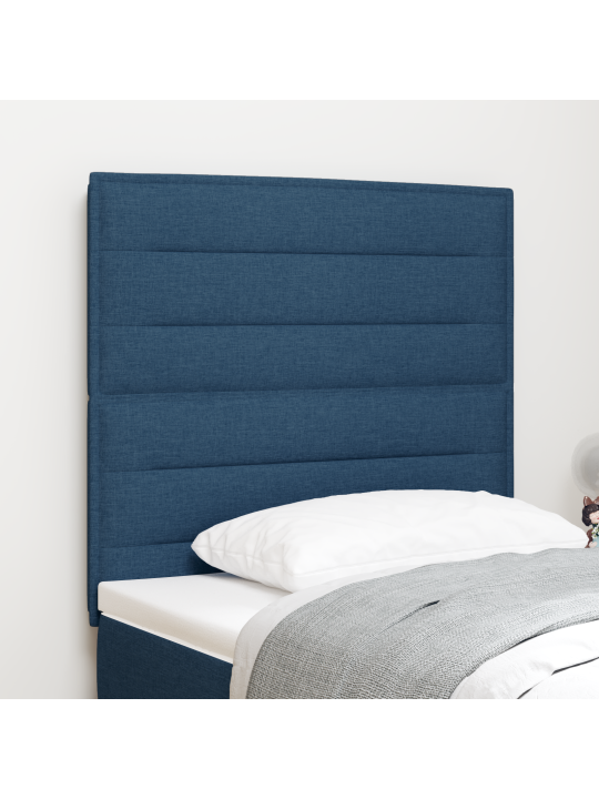 Čelo postele linna design modré 80 cm tkanina