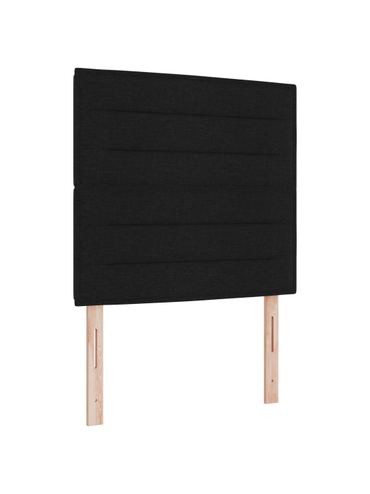 Čelo postele lin_col černé 100 cm tkanina