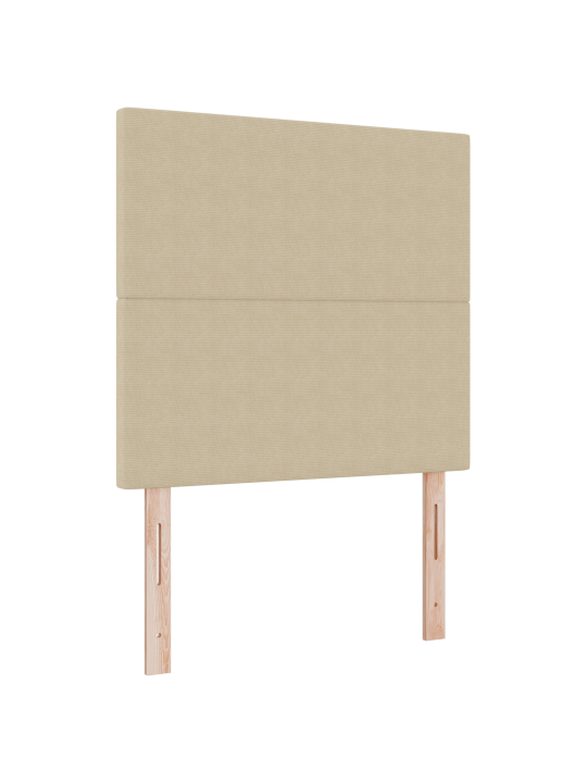 Hlavová část jednoduchý design světle zelená šedá 90 cm manšestr