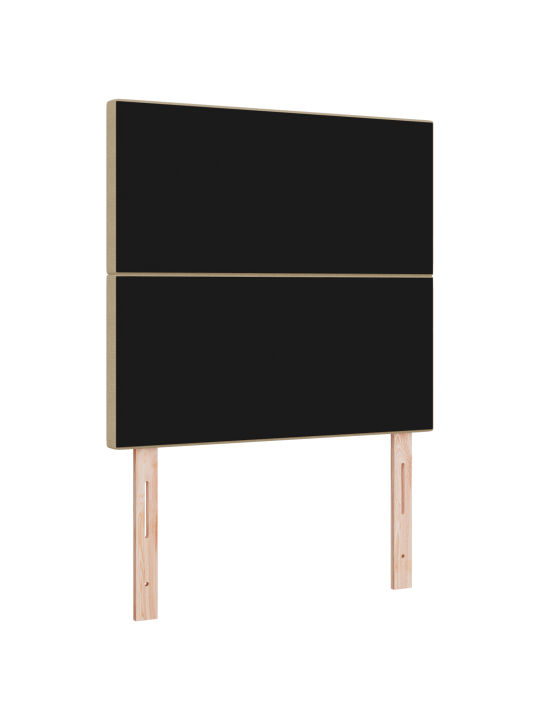 Hlavová část jednoduchý design světle zelená šedá 90 cm manšestr