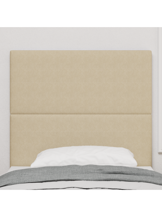 Hlavová část jednoduchý design světle zelená šedá 90 cm manšestr